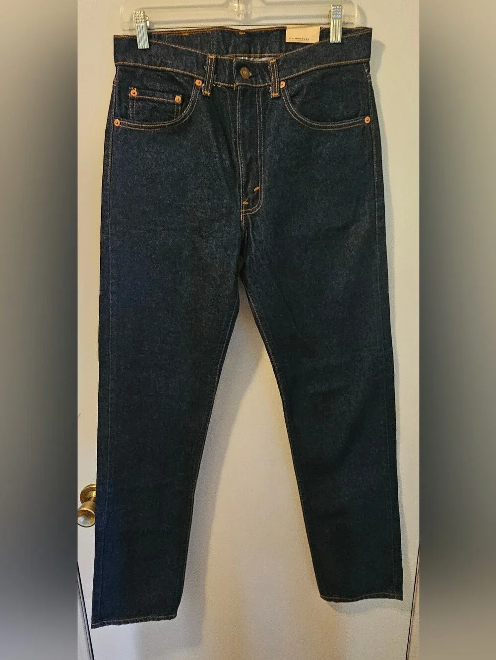 Levi's Vintage 1989  505-0216 Blue Denim Straight Leg Jeans Men's Size 32x32 NWT